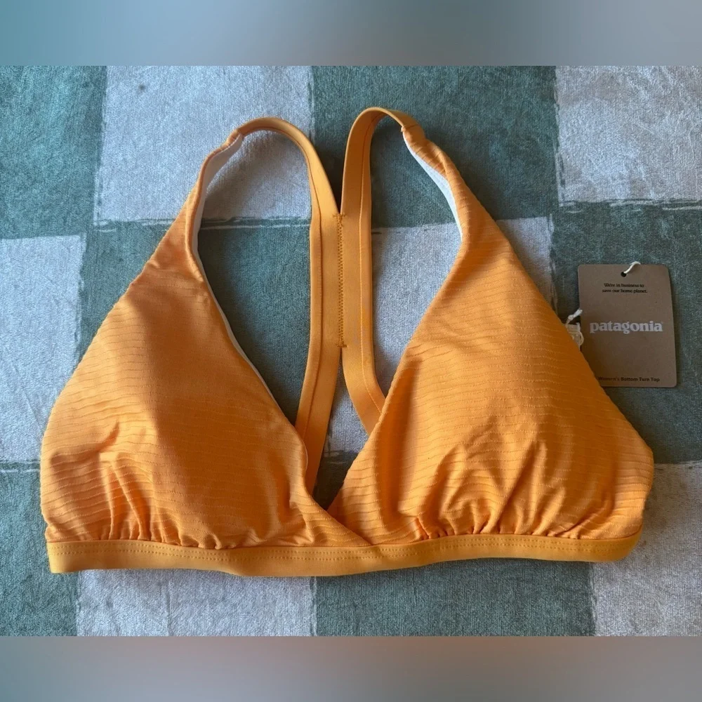 NWT Patagonia Kishu Orange Bikini Top & Sunamee Bikini Bottom *Different Sizes*